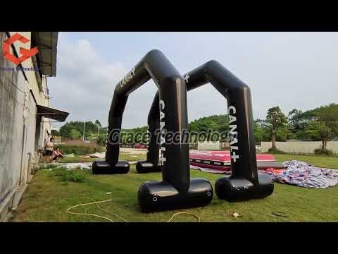 Airsealed Inflatable Arch Waterproof Inflatable Entrance Gates Stage Backdrops for Themed decorations