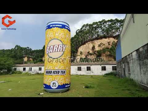 Giant Inflatable Bottle Can Drink Bottle Replicas for Outdoor Advertising