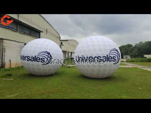 10ft Giant Inflatable Golf Replicas Balloon Advertising Inflatable Helium Balloon for Outdoor