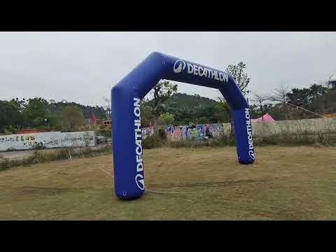 5k Race Arch Outdoor Inflatable Sports Archway Advertising Inflatable Arches