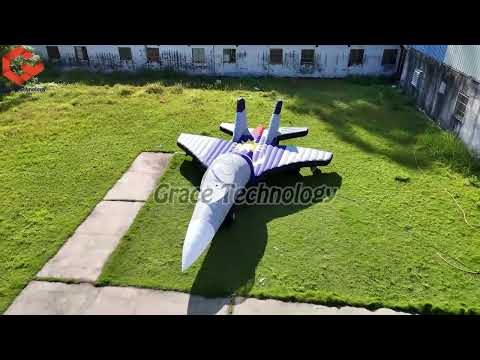 Giant Inflatable Airplane Replica Models Advertising Inflatable Spacecraft Airship