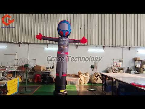 Custom Inflatable Knight Air Dancer with Wave Hand Inflatable Arm Flailing Tube Man
