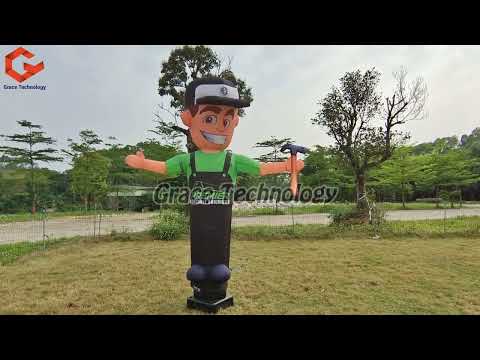 Hand Wave Inflatable Air Dancer Custom Inflatable Sky Dancer for Tool Shop