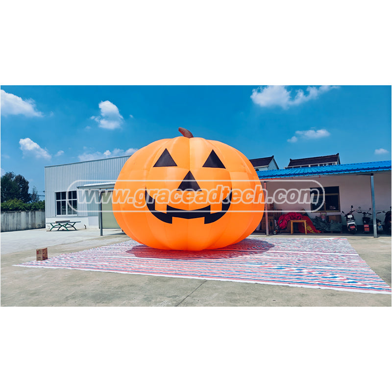 Giant 26Ft Premium Halloween Inflatable Pumpkin Decorations with Blower, Blow up Halloween Decorations Outdoor Holiday Decor for Outdoor Yard Lawn Xmas Party