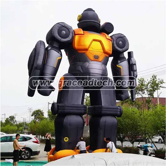 Stage Decoration Movie Advertising Inflatable Robot Cartoon