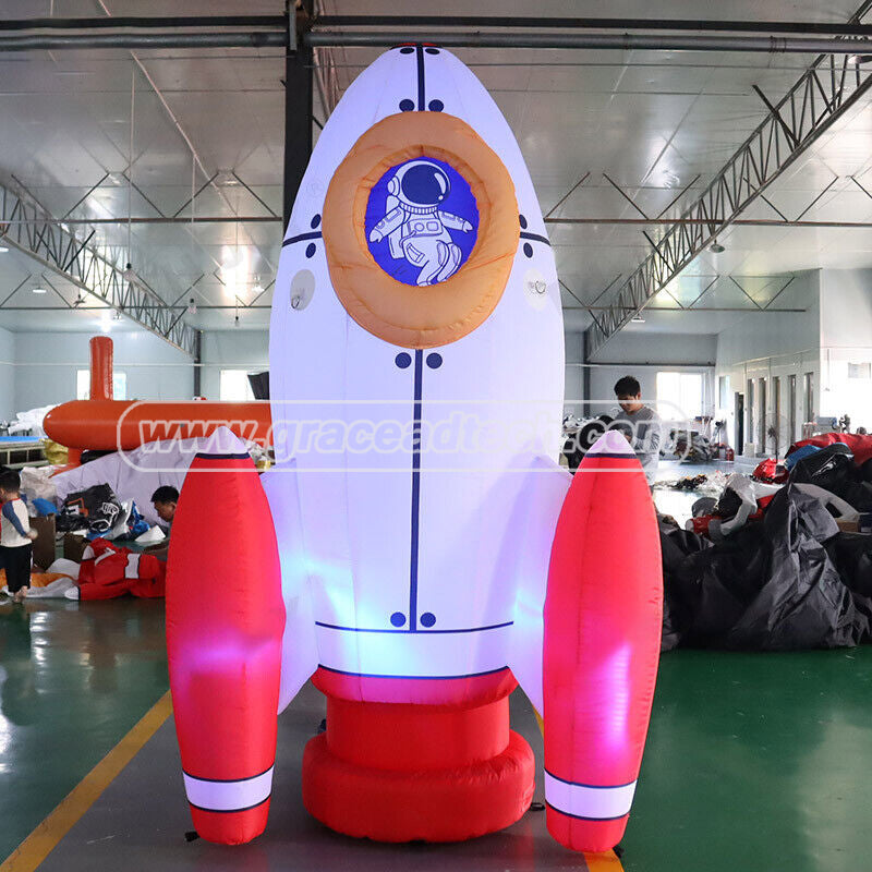 Giant Inflatable Space Shuttle Spaceship Rocket Ship Model EyeCatching Advertising Prop for Events and Promotions