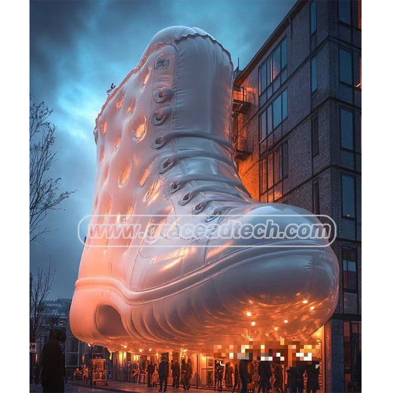 Simulation Inflatable Western Cowboy Boot shoes Model